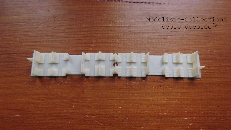 Amenagement interieur pour voiture Modernisee ROMILLY mixte 1ere et 2eme classe MINITRIX