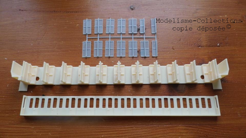 Amenagement interieur pour voiture Rapide Nord 2eme classe B10 ex C10 PMP